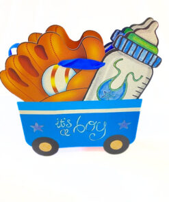 Geschenktasche "Bollerwagen it´s a boy"