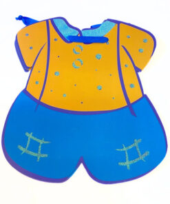 Geschenktasche "Strampler" blau