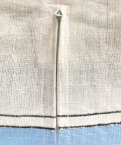 Alternative view of Stoffier mit Krone zur Aufbewahrung von Utensilien, mit Reißverschluß, blau, ca. 38 cm