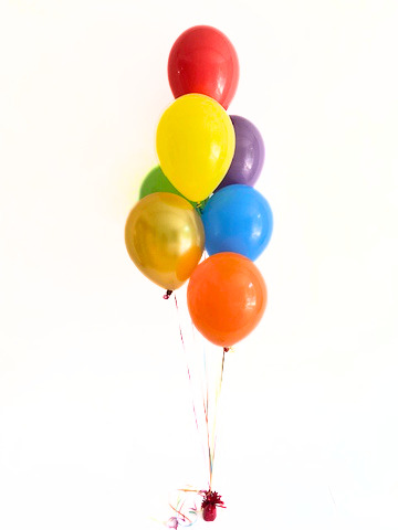 Latexballonstrauß "Zirkus" bunt