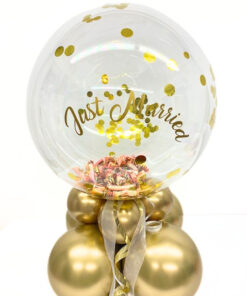 Folienballon klar "Just Married"